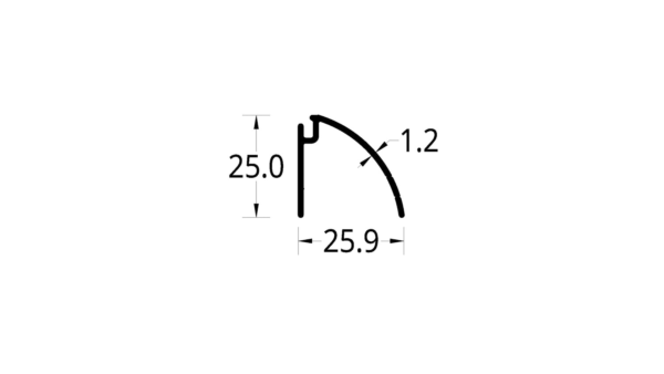 PISADOR  ASTRAL 1.7/2.0/COLOSAL 2.6 (25.9 X 25) mm.