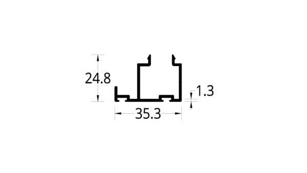 ADAPTADOR FELPERO TAIRONA/ZINU (35.3 X 24.8) mm.