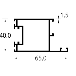 PERIMETRAL HOJA AWA (65 X 40) mm.