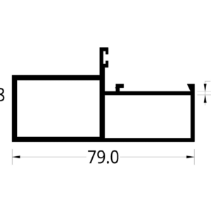 REMATE FACHADA SOLOVIT (79 X 40.8) mm.